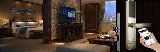 旅馆微信手机开门